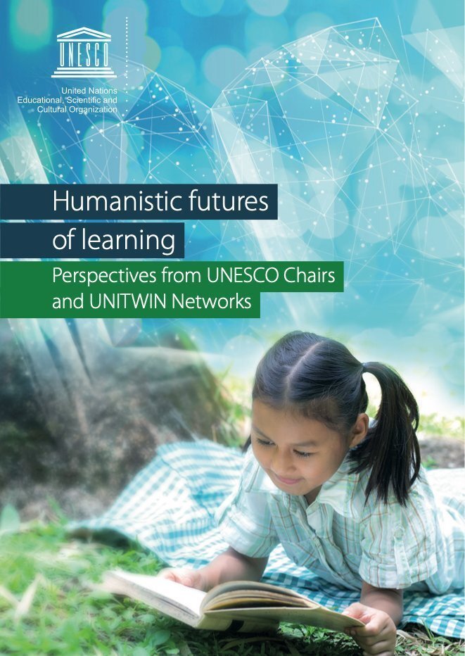 Book Cover "Humanistic futures of learning"